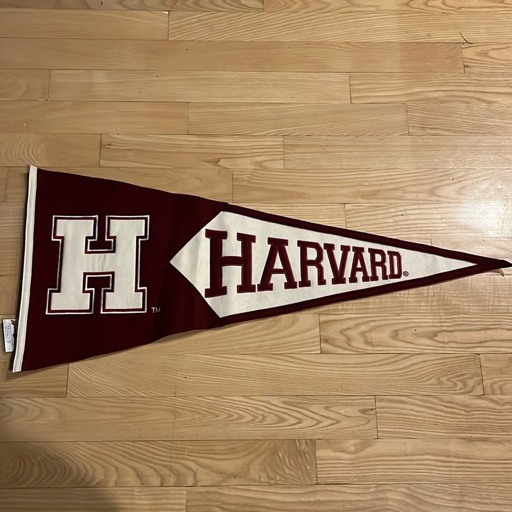 Harvard flag! Never used.